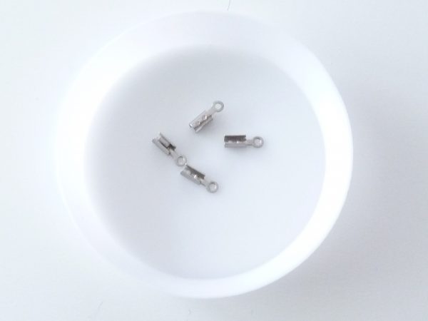 Acier inox_embout pince lacet 1,7mm (OAC1266)
